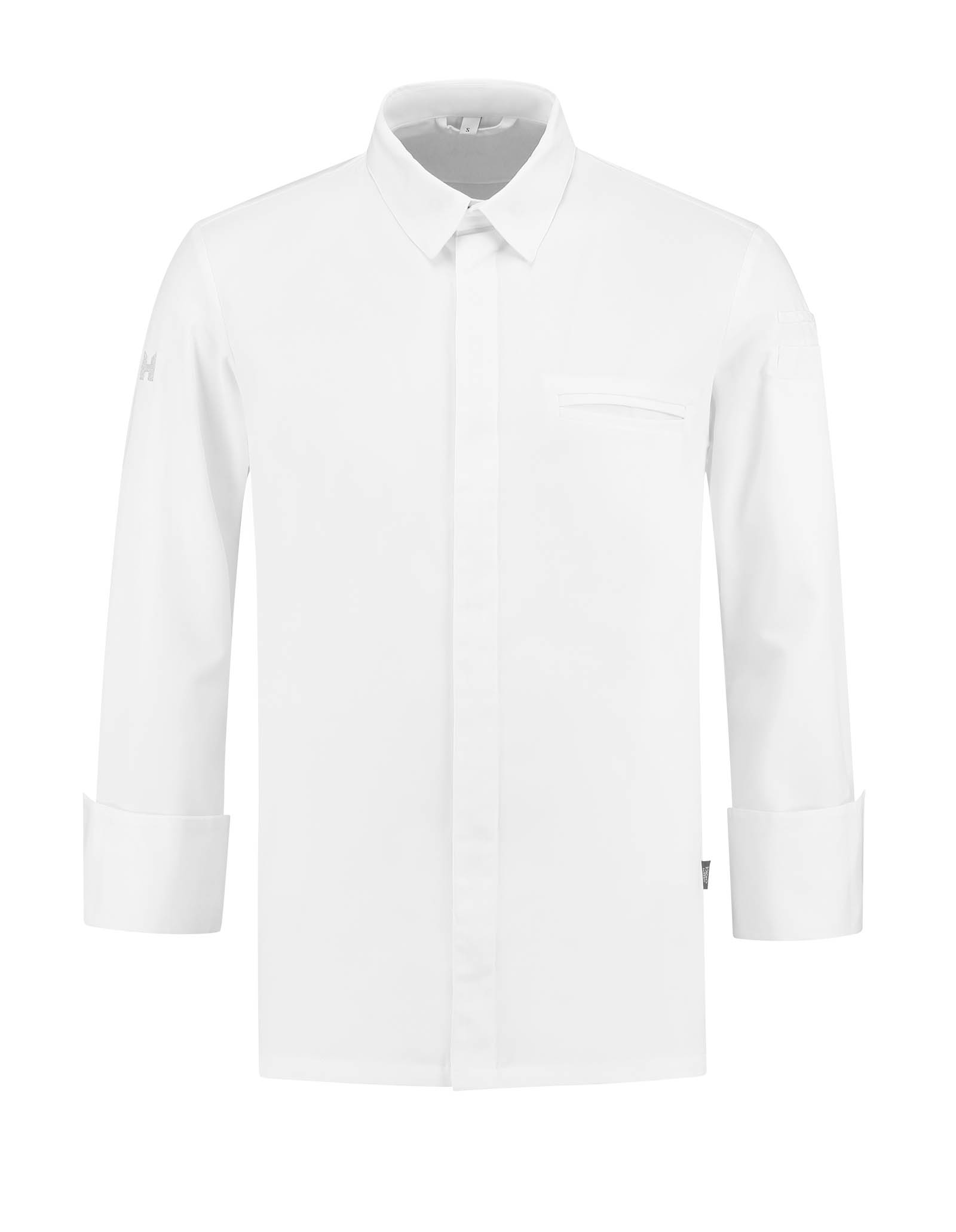 Chef Jacket Angelo, white (Tencel fabric) - Smiletex.ee