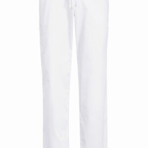 Unisex püksid, 100% puuvill, valge
