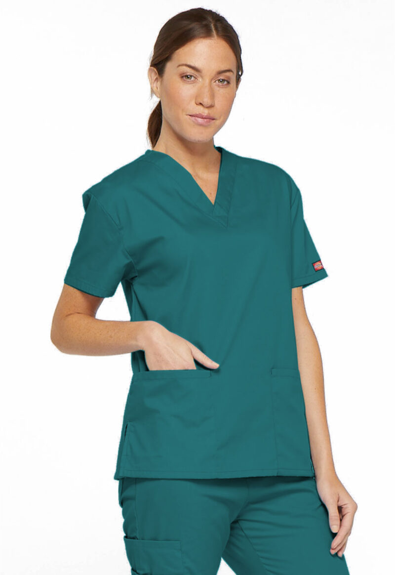 teal green top womens