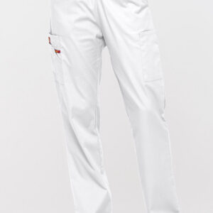 Funktsionaalsed unisex püksid, valged