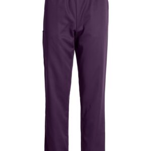 Tencel materjalist püksid, unisex, tumepunane