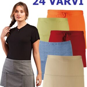 3-taskuga lühike põll, 28 värvitoonis