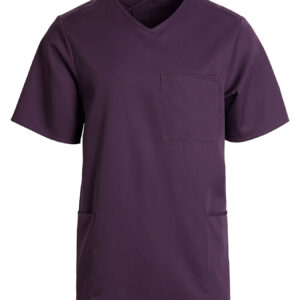 Ristkaelusega meditsiini tuunika Comfy Fit sarjast, Tencel, bordoo