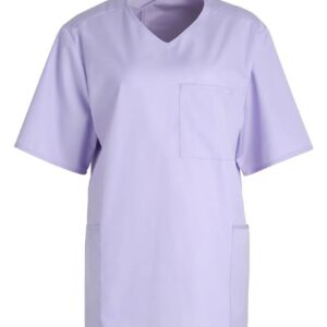Ristkaelusega meditsiini tuunika Comfy Fit sarjast, Tencel, helelilla