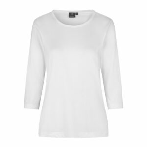 PRO Wear naiste ¾-varrukatega T-särk, valge