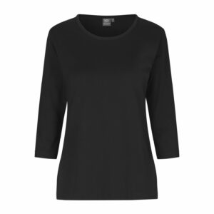 PRO Wear naiste ¾-varrukatega T-särk, must