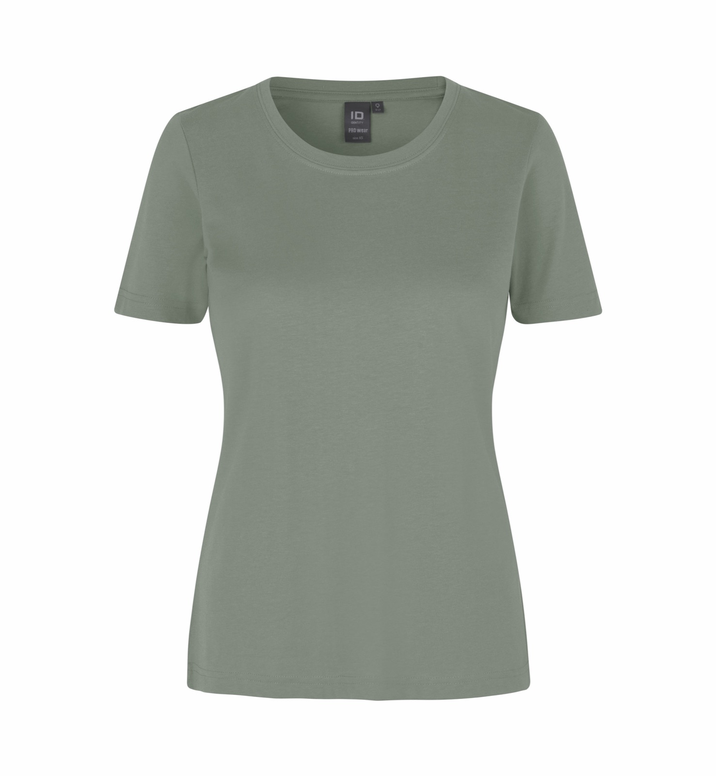 PRO Wear naiste kerge T-särk, tuhm roheline