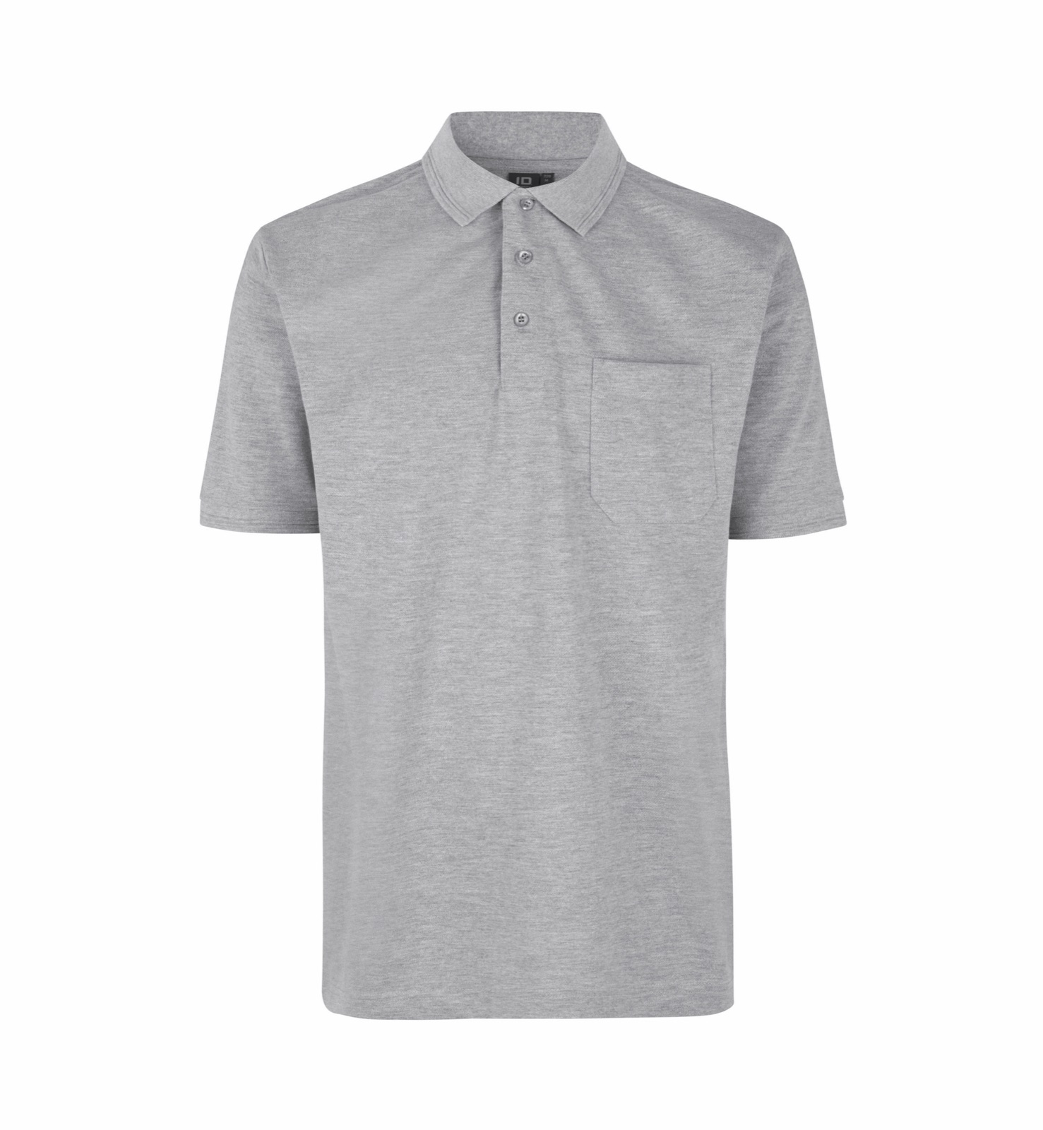 PRO Wear taskuga polosärk, hallmelanž