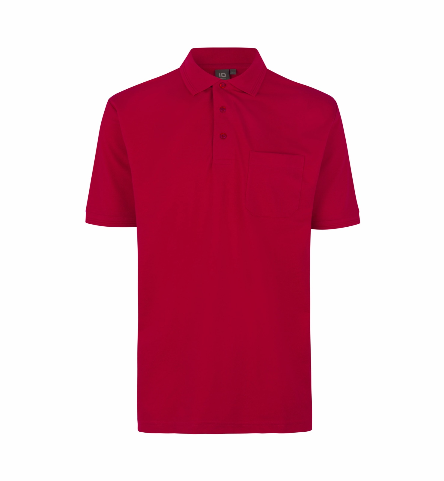 PRO Wear taskuga polosärk, punane