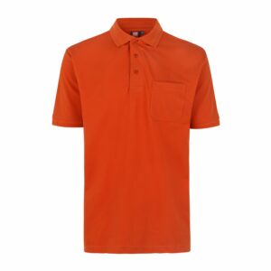 PRO Wear taskuga polosärk, oranž