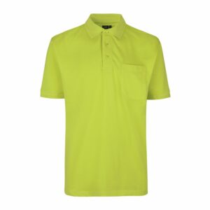 PRO Wear taskuga polosärk, laimiroheline