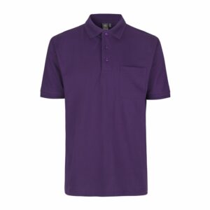 PRO Wear taskuga polosärk, lilla
