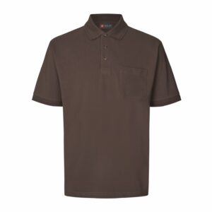 PRO Wear taskuga polosärk, mokakohvi