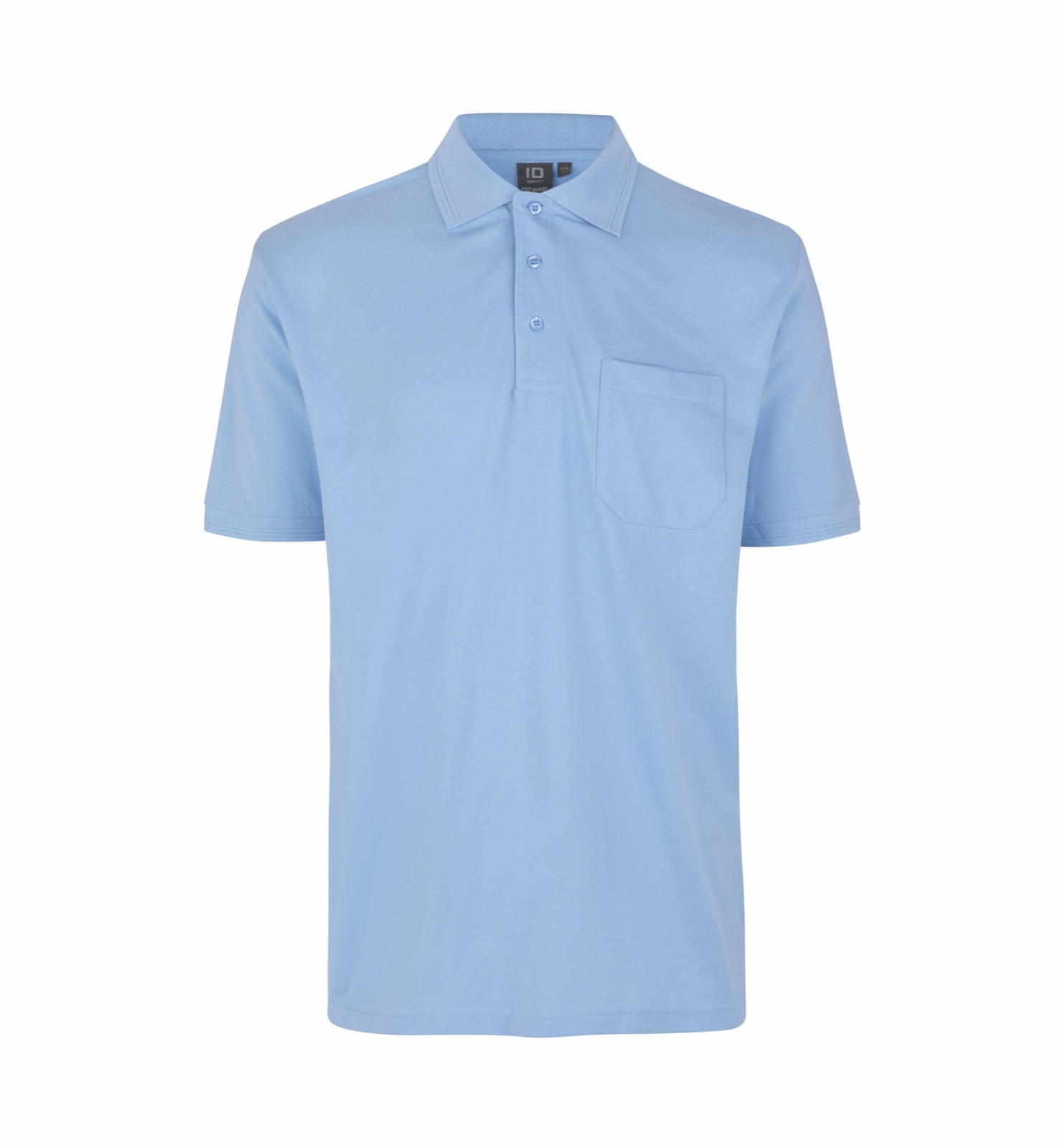 PRO Wear taskuga polosärk, helesinine