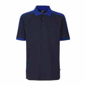 PRO Wear kontrastvärviga polosärk, tumesinine