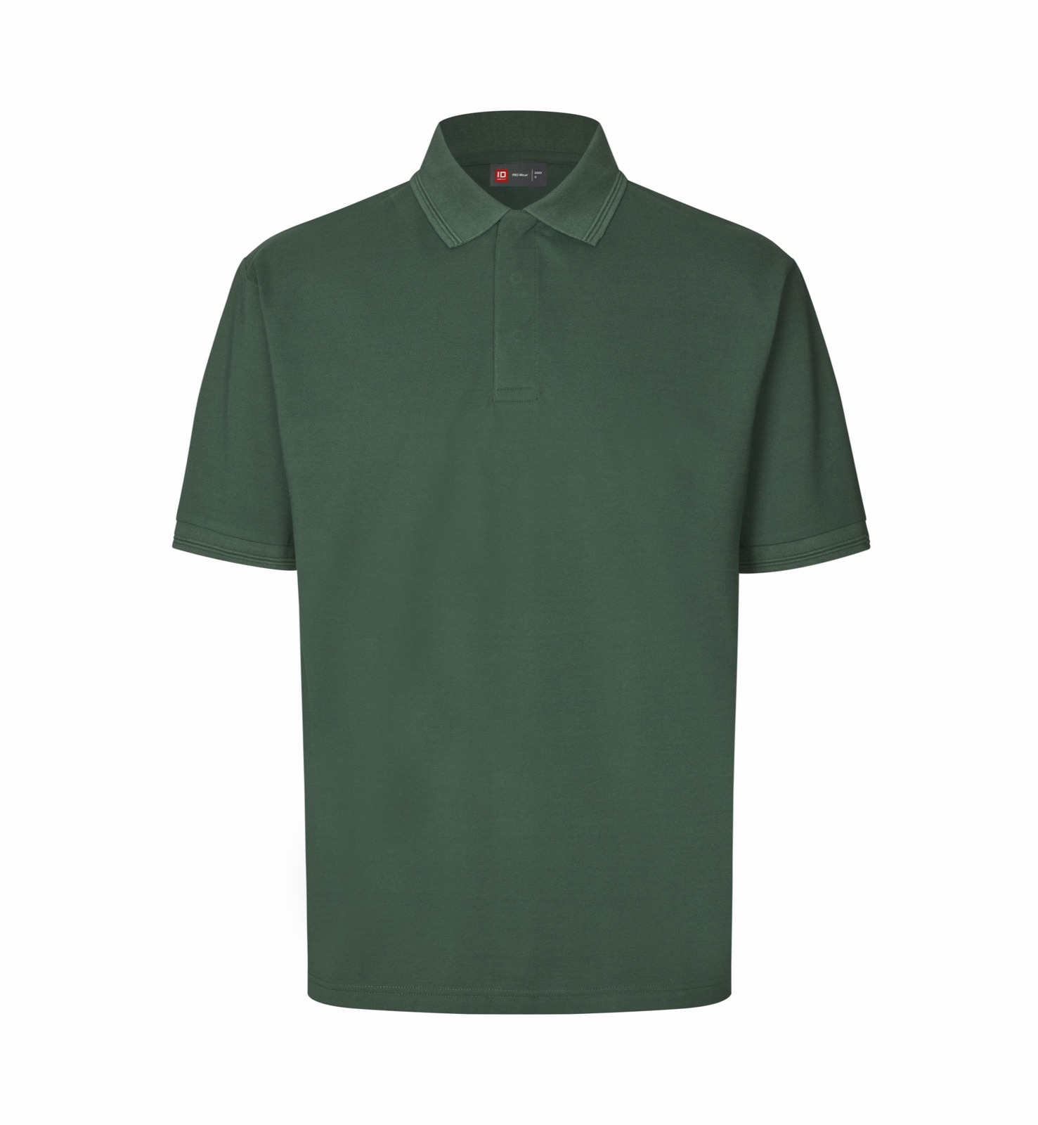 PRO Wear trukkidega polosärk, pudeliroheline