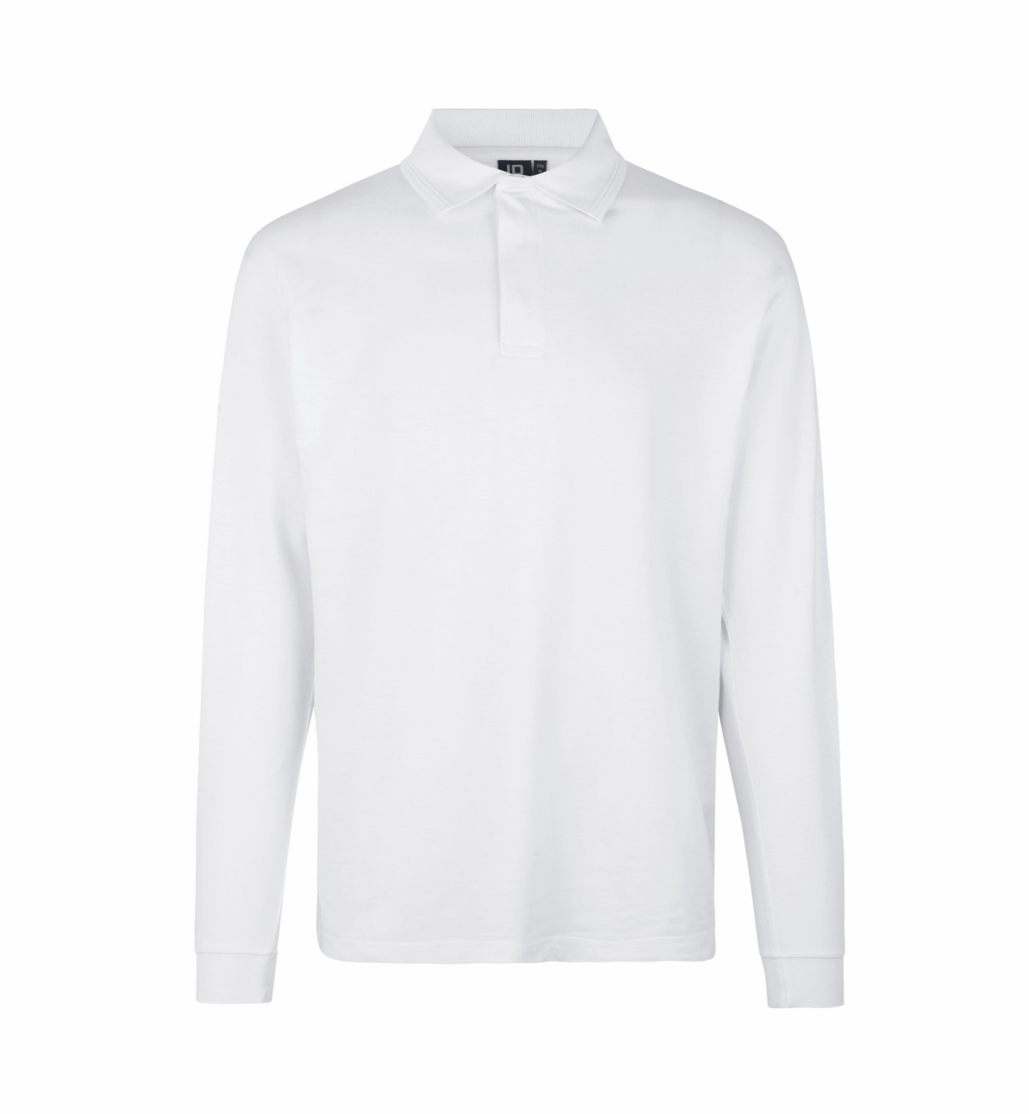 PRO Wear pikkade varrukatega trukkidega polosärk, valge