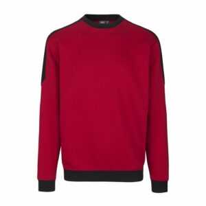 PRO Wear kontrastvärviga dressipluus, punane