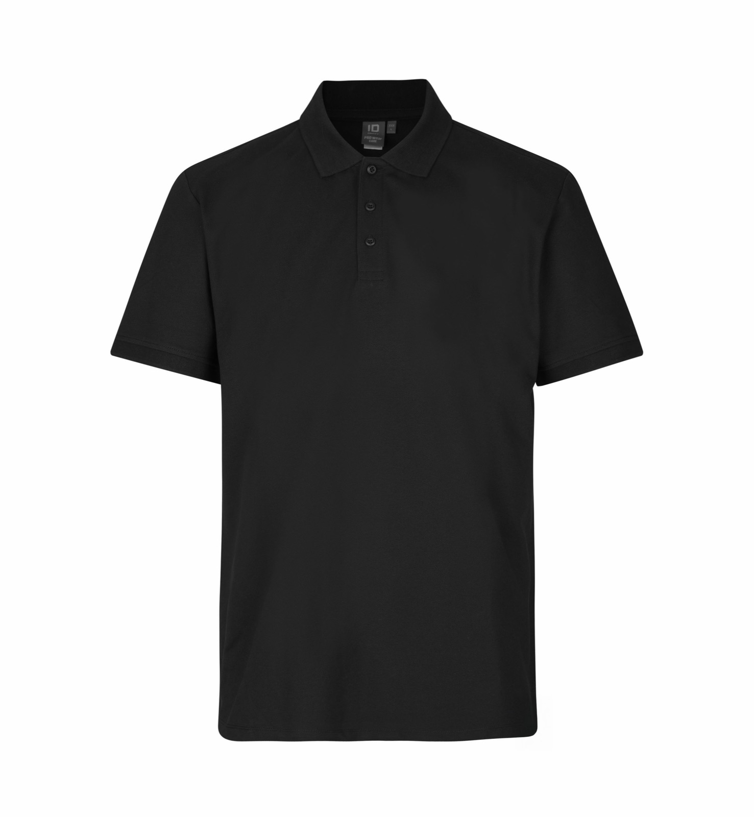 PRO Wear CARE klassikaline polosärk, must