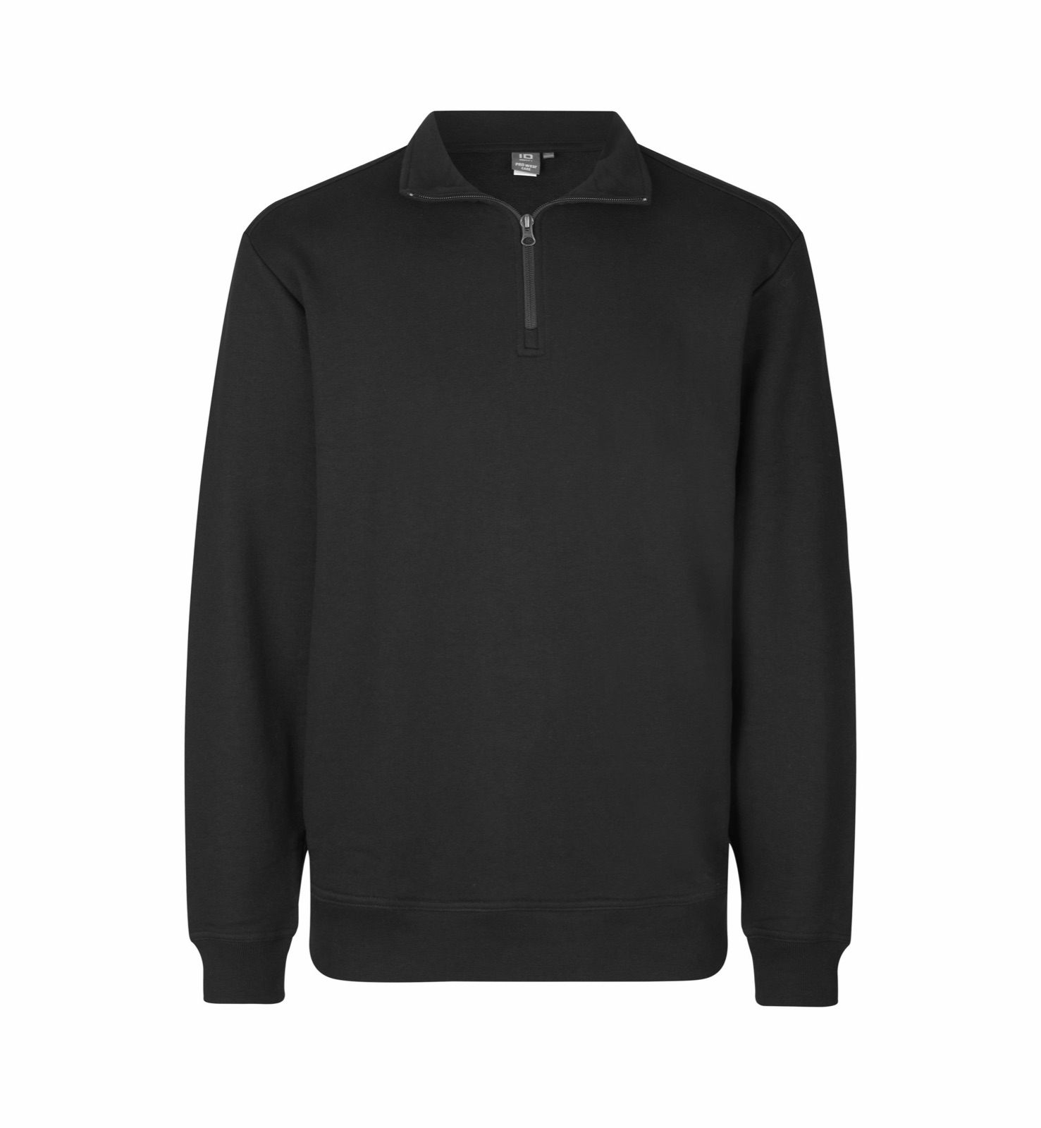 PRO Wear CARE harjamata siseküljega ¼-lukuga dressipluus, must