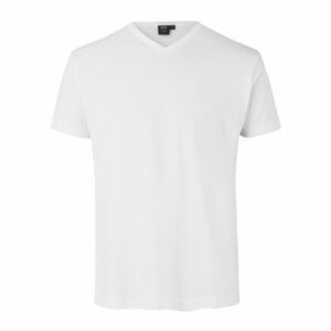 T-TIME® V-kaelusega T-särk, valge