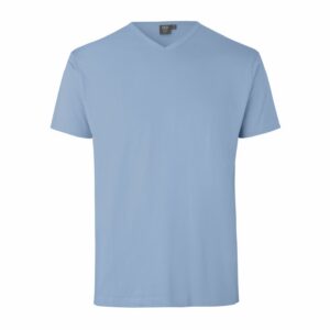 T-TIME® V-kaelusega T-särk, helesinine