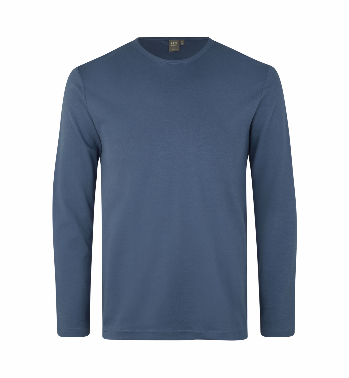 Interlock pikkade varrukatega T-särk, indigo