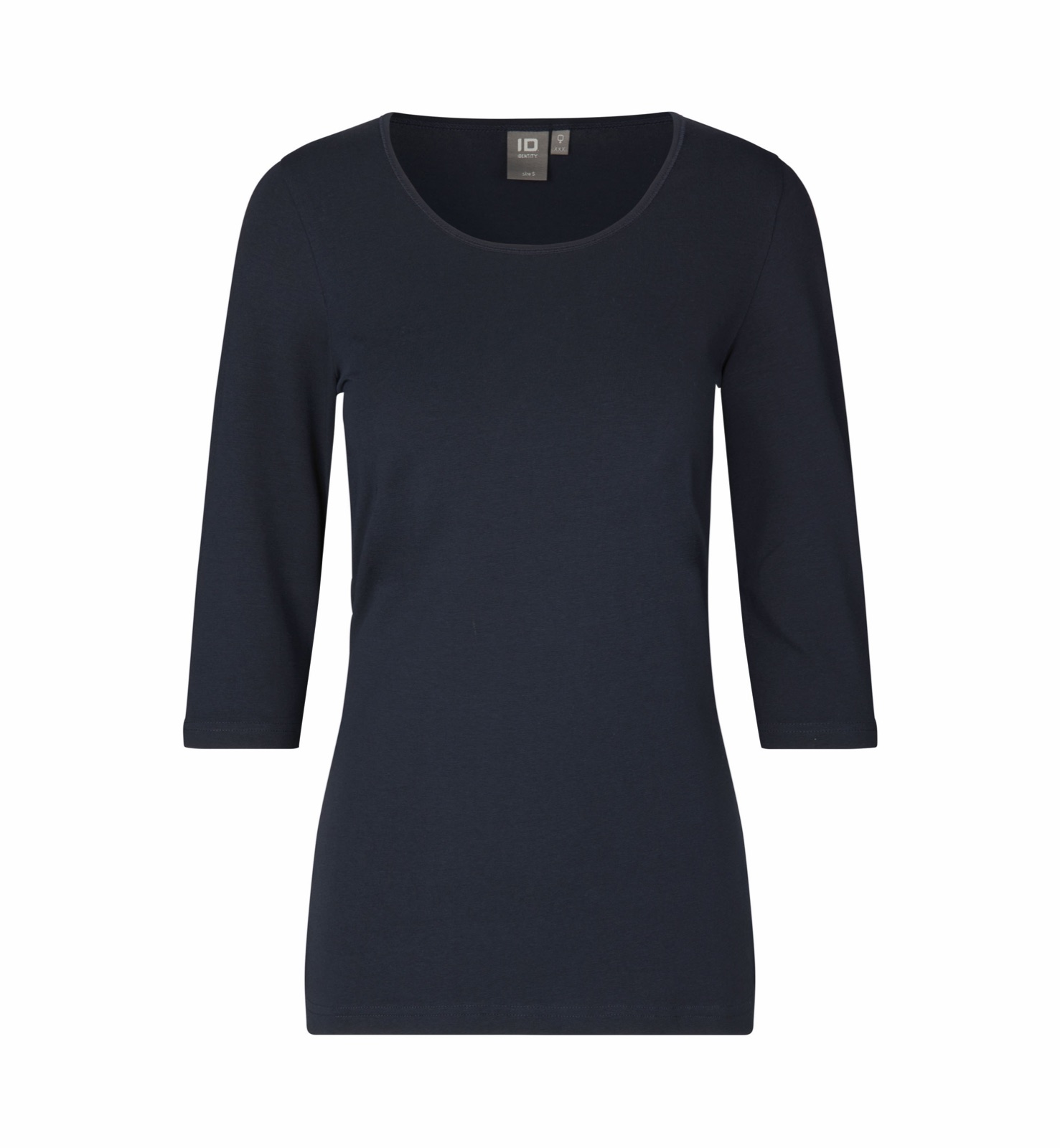 Naiste veniv ¾-varrukatega T-särk, tumesinine