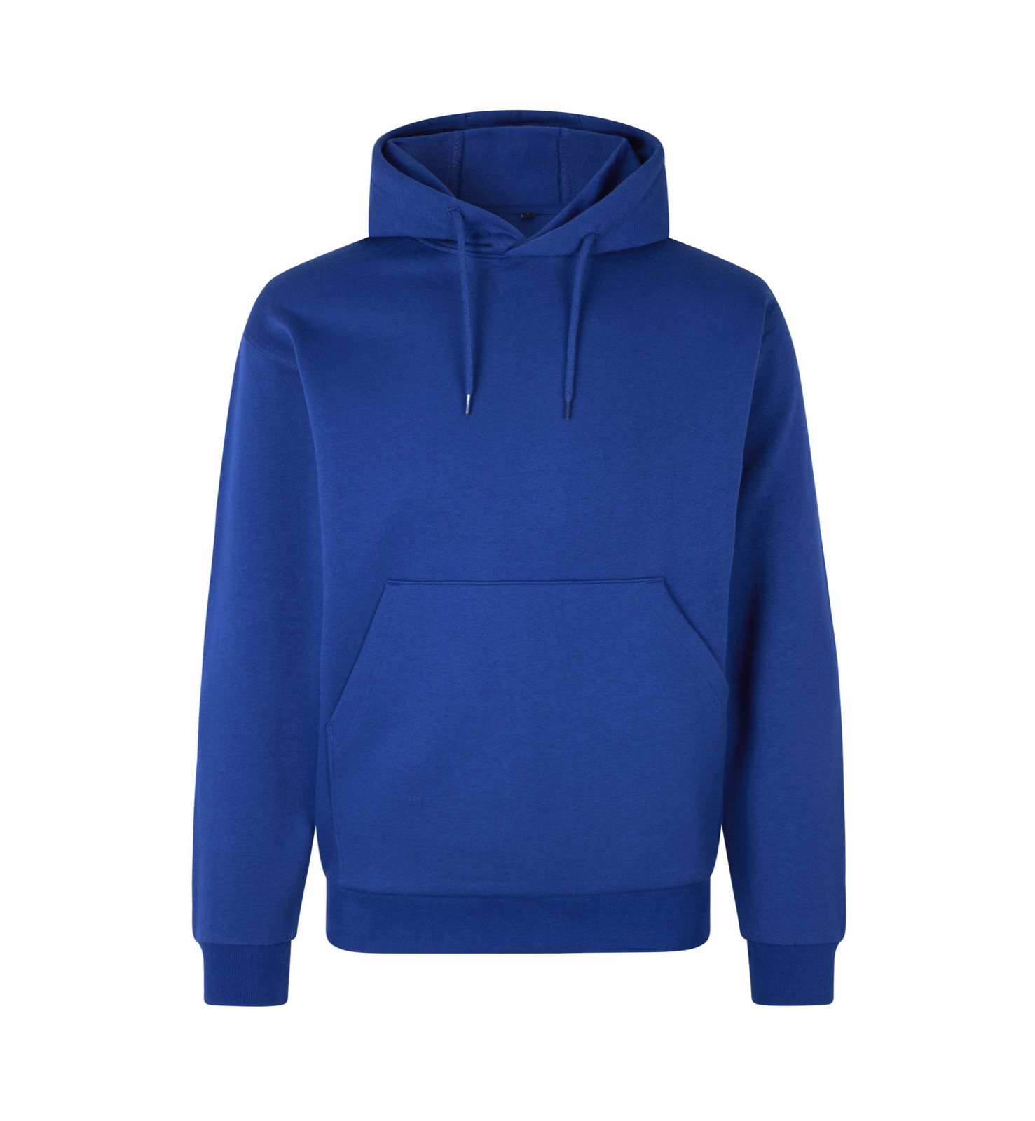 Pehme unisex kapuutsiga pusa kängurutaskuga, rojaalsinine