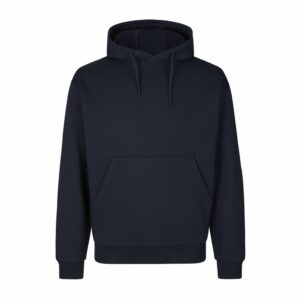 Pehme unisex kapuutsiga pusa kängurutaskuga, tumesinine