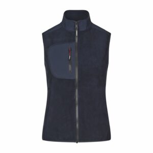 Naiste laminaatfliisist vest, tumesinine