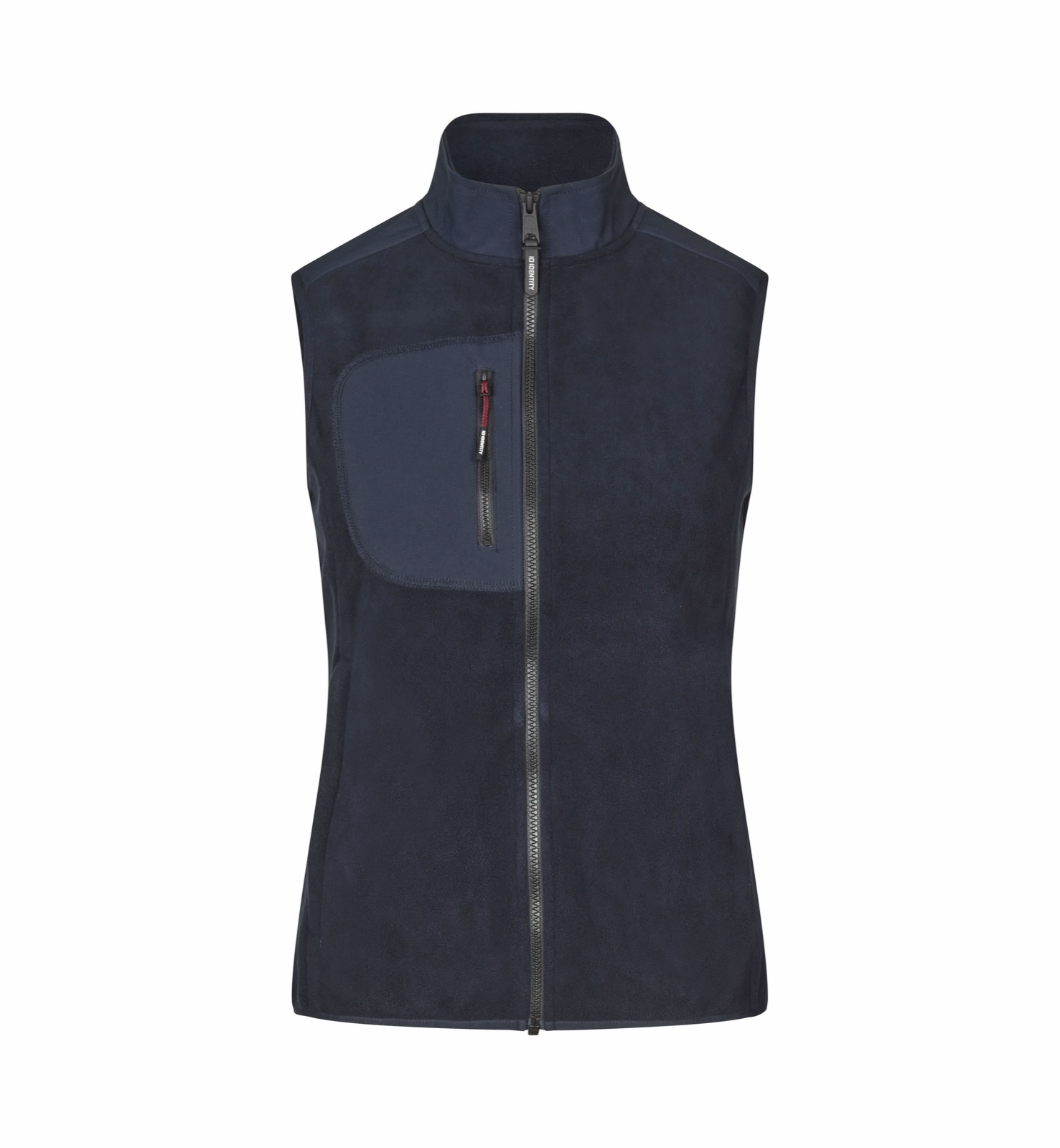 Naiste laminaatfliisist vest, tumesinine
