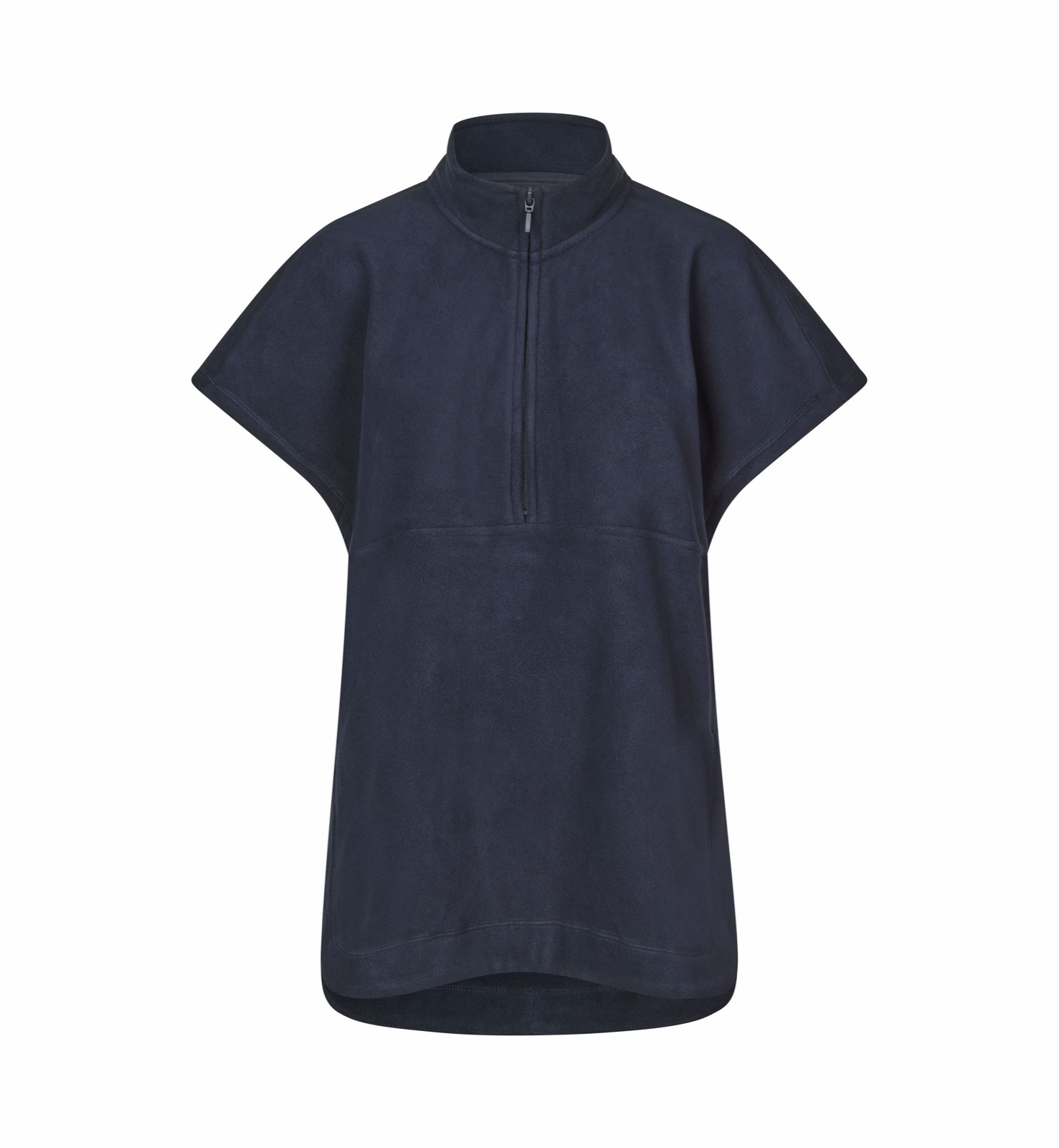 Unisex fliistuunika, tumesinine