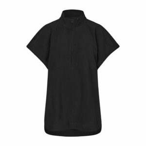 Unisex fliistuunika, must