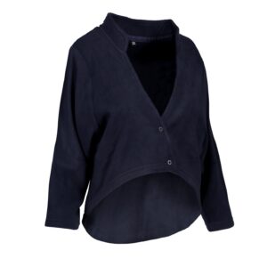 Fliisist unisex bolero, tumesinine