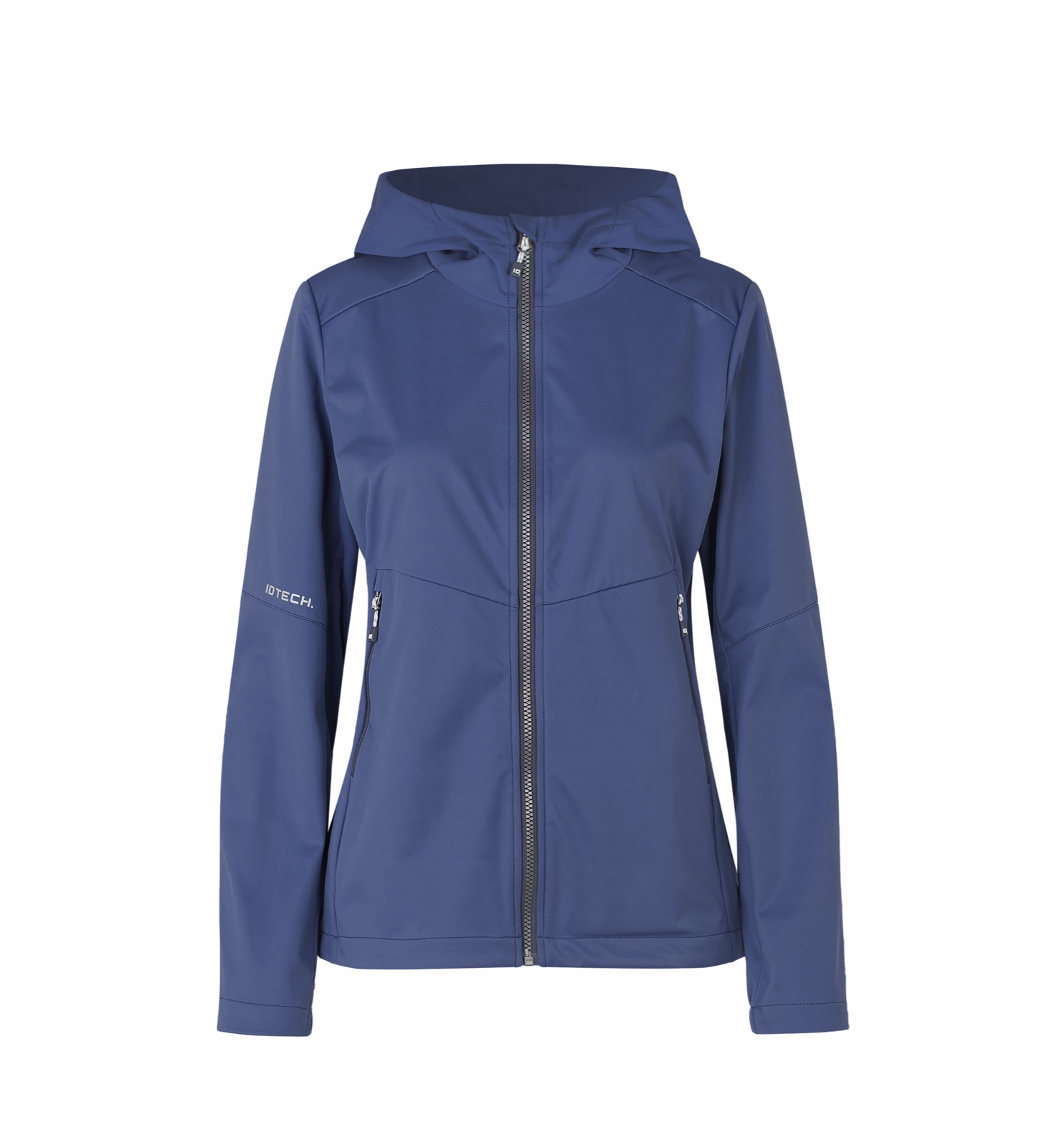 Naiste kerge softshell-jakk, tormisinine
