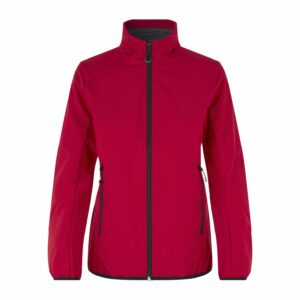 CORE naiste softshell-jakk, punane