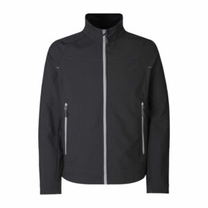Funktsionaalne softshell-jakk, must