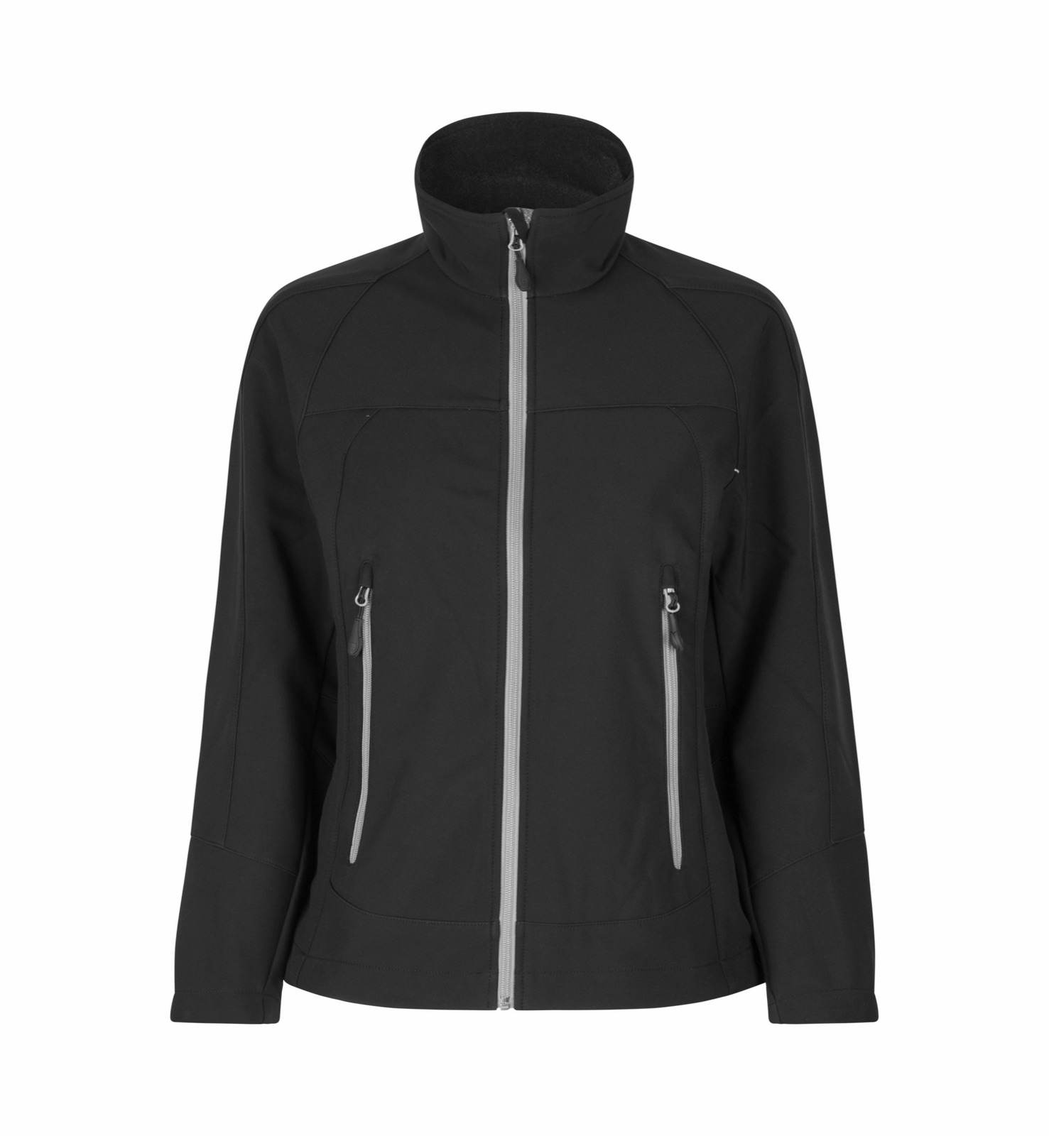 Naiste funktsionaalne softshell-jakk, must