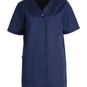Unisex V-kaelusega särk, tumesinine