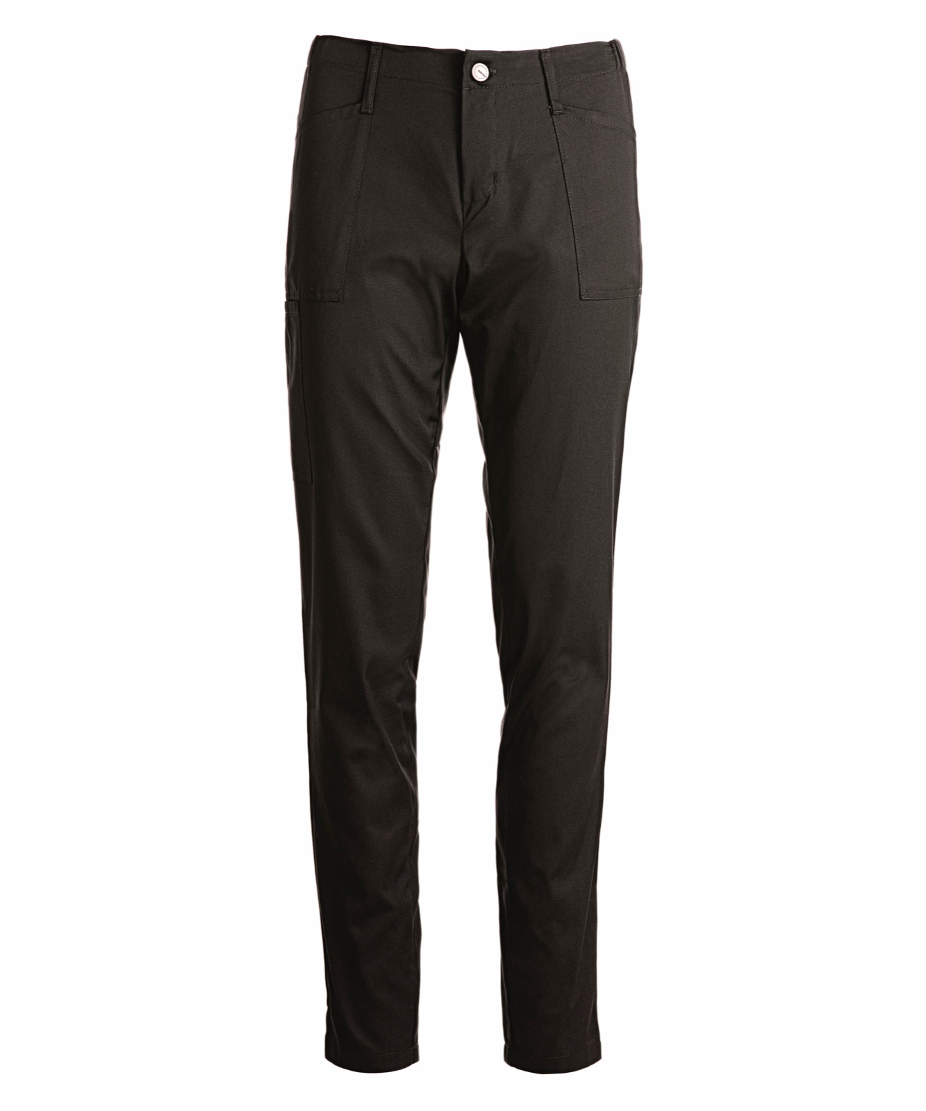 Unisex püksid reie-taskuga, must