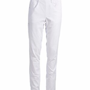 Kummivööga unisex püksid, valge