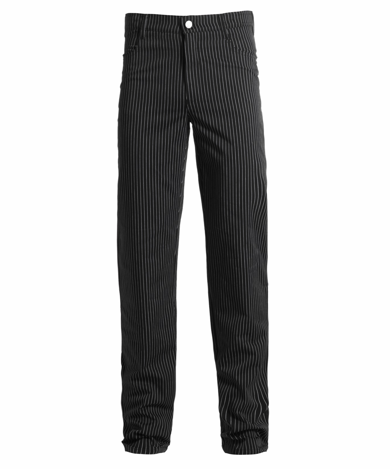 Unisex kokapüksid, must-valge triibuline