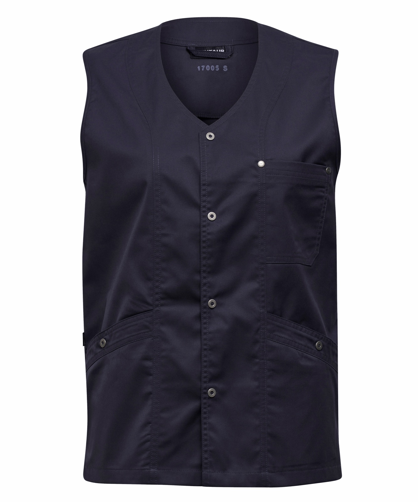 Unisex vest, tumesinine