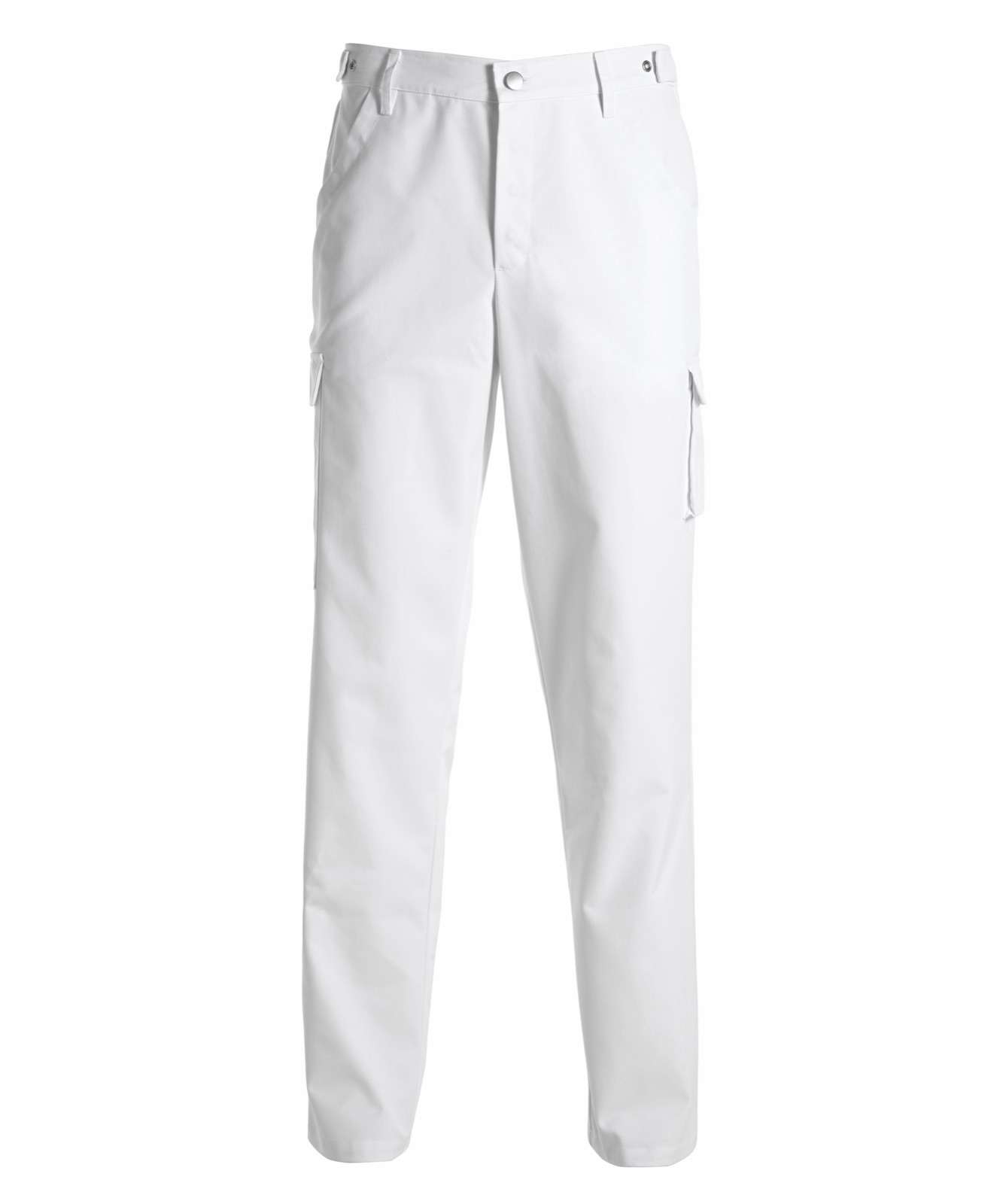 Unisex püksid taskuga, valge