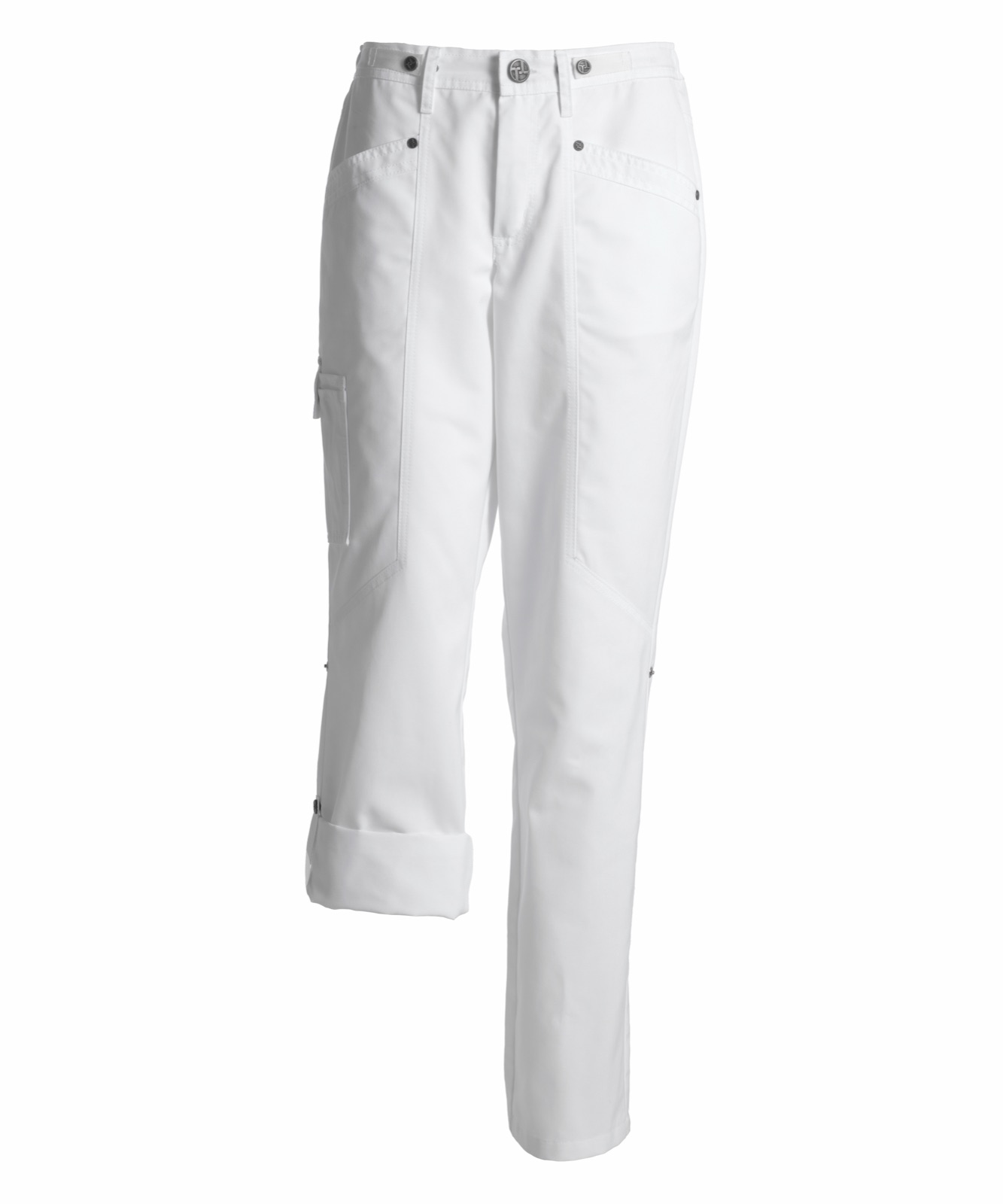 Unisex flex-püksid, valge