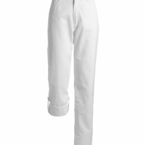 Naiste/unisex flex-püksid, valge