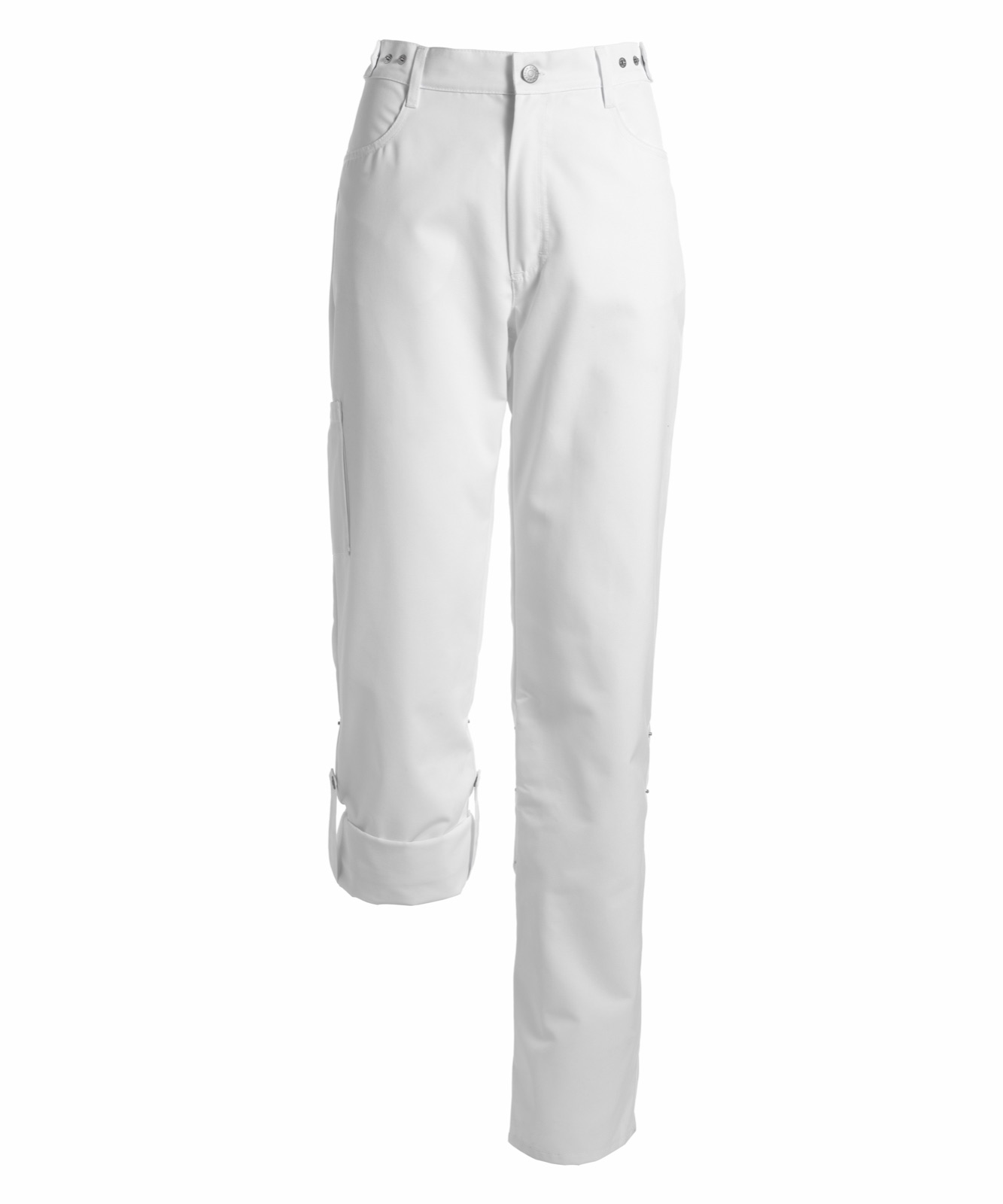 Naiste/unisex flex-püksid, valge