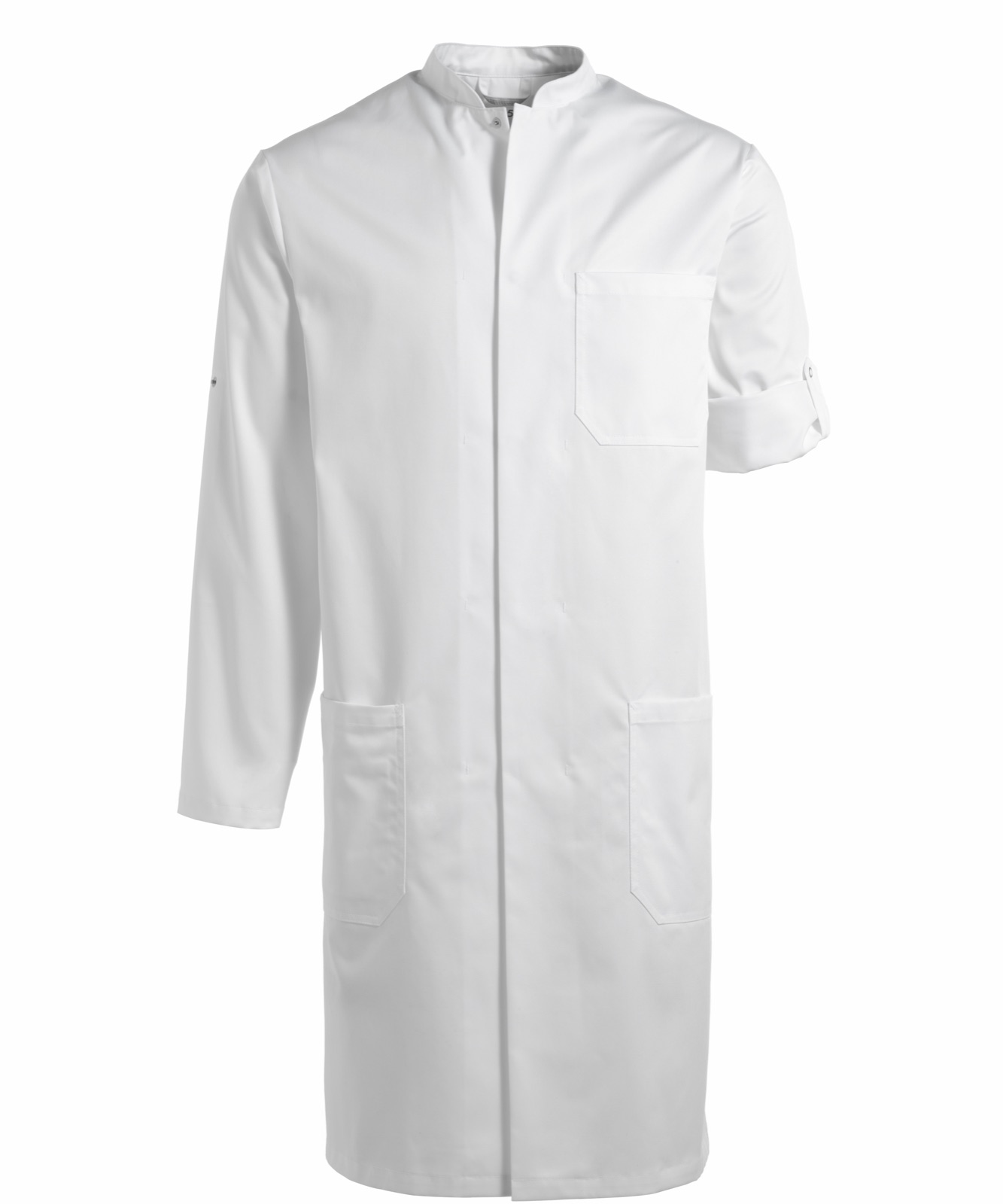 Unisex kittel, valge