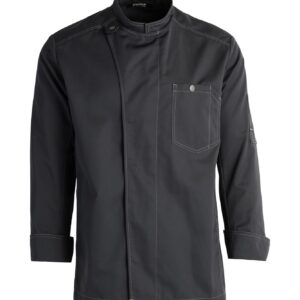 Unisex koka-/teenindusjakk, tumehall
